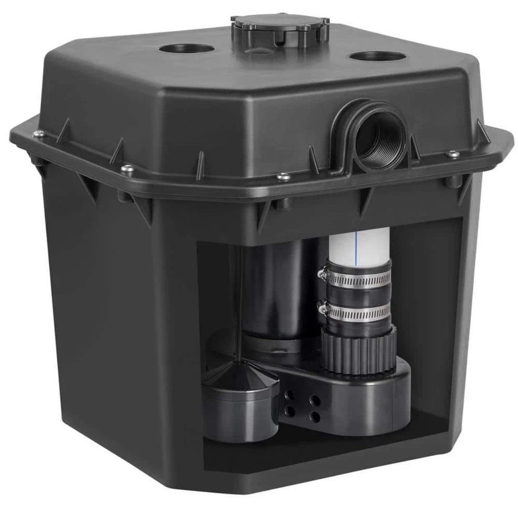 VEVOR 1/3 HP Submersible Sink Pump 2900 GPH 25 ft. 6 Gal. w/ 1-1/2 in. Outlet