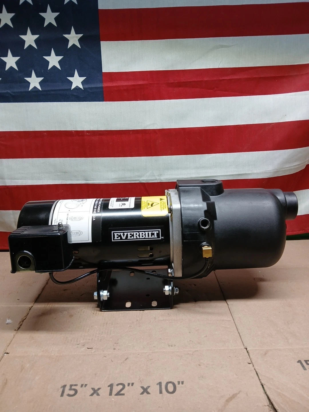 Everbilt Shallow Well Jet Pump Plastic 1/2HP HDSWJ5P