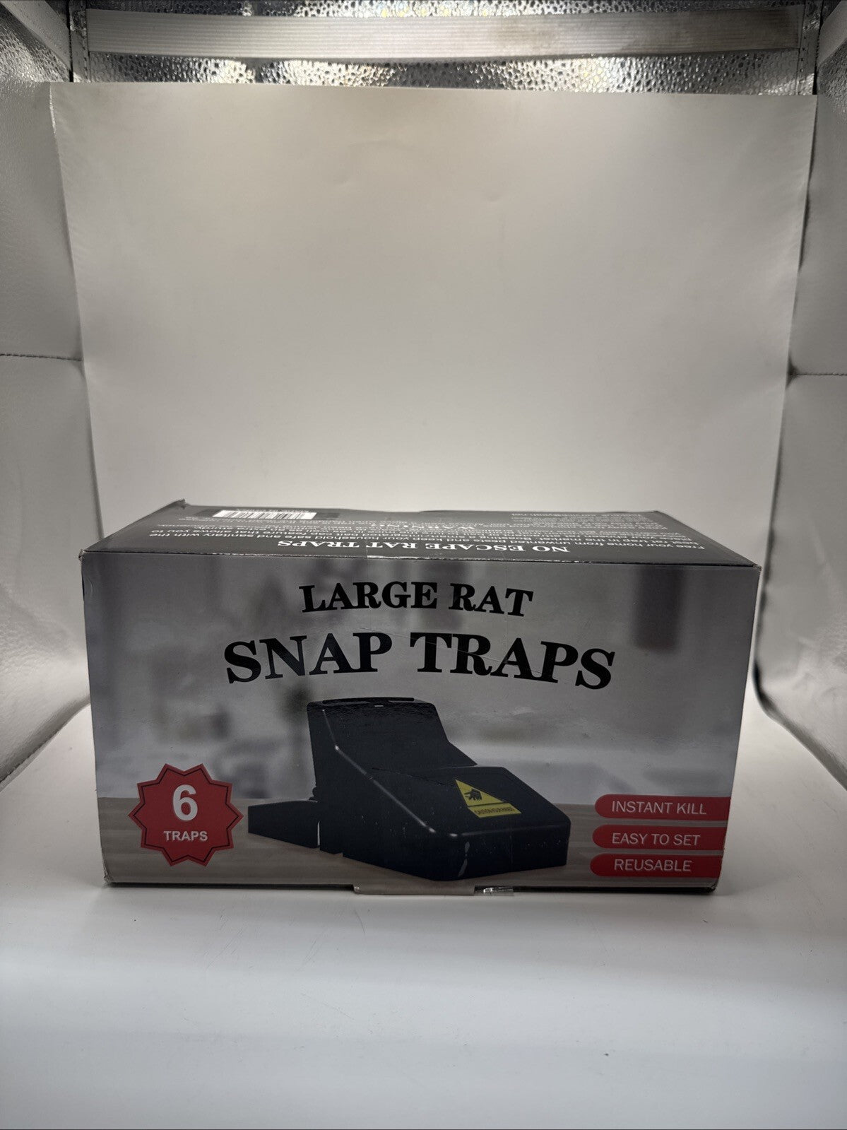 Feeke Rat Trap, Large Mouse Traps, Mouse Traps Indoor for Home, Instant Kill