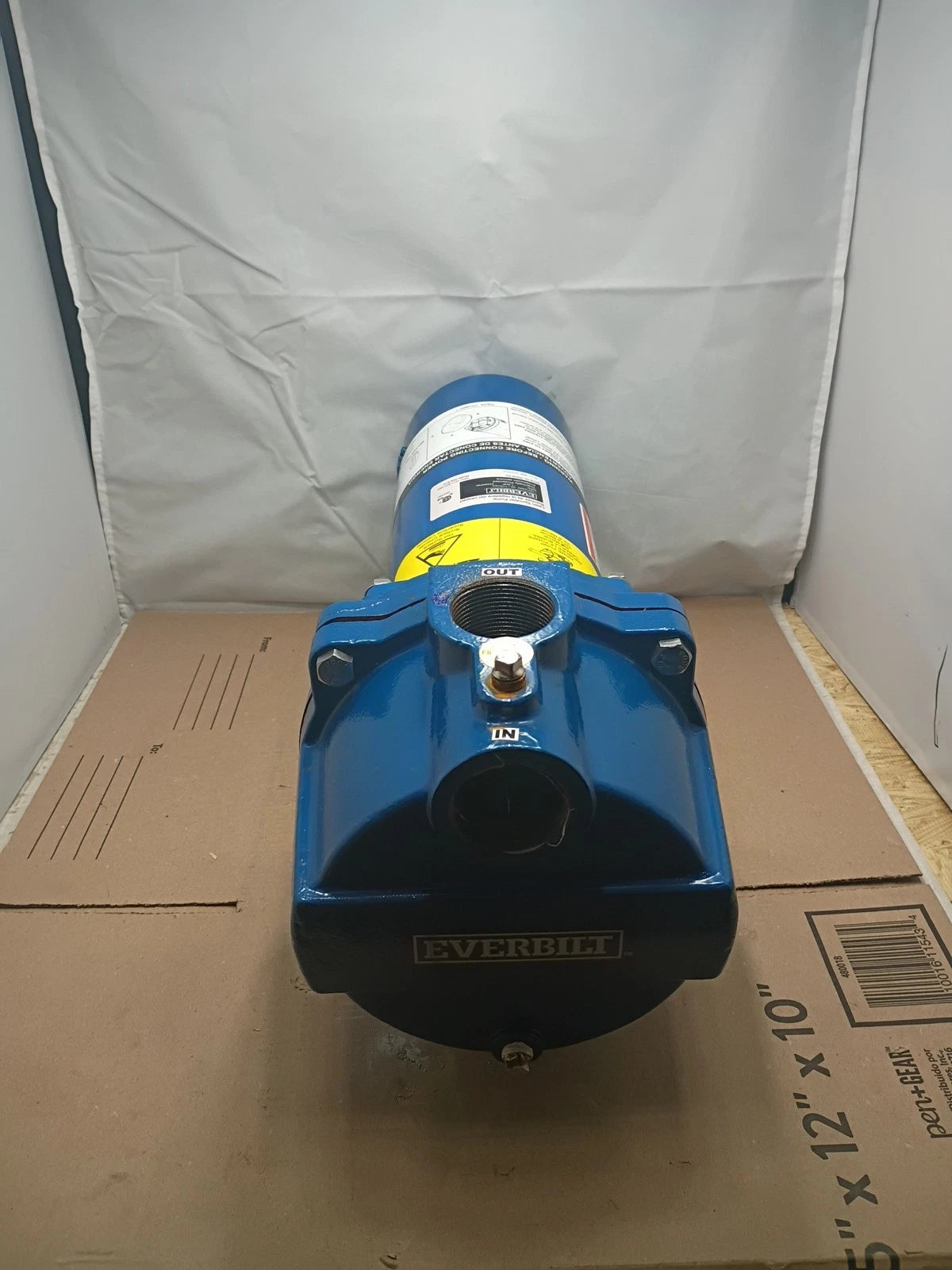 Everbilt 1-1/2 HP Cast Iron Lawn Irrigation Pump 115 /230 Dual Voltage FOR PARTS