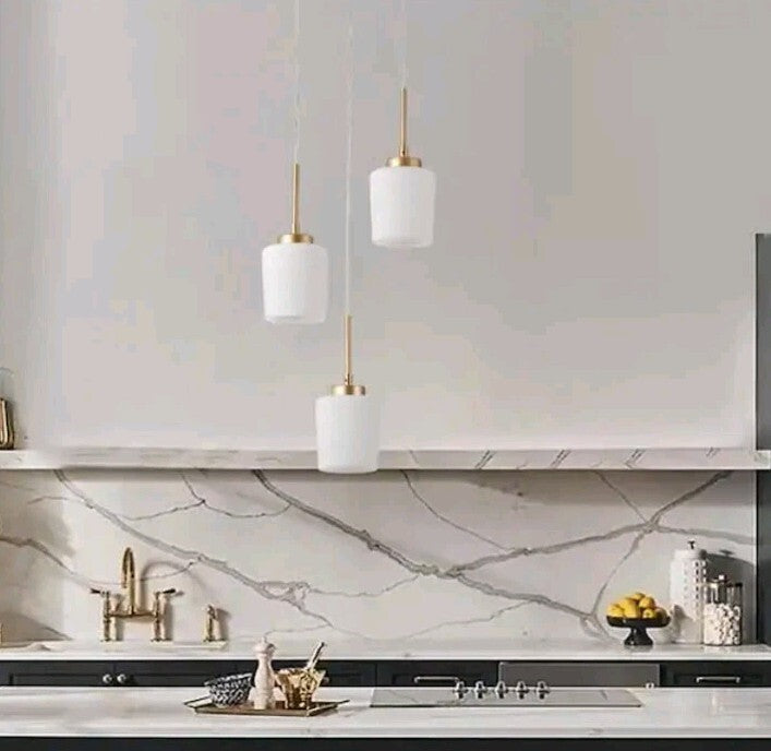 Aiwen 13" 3-Light Kitchen Island Pendant Farmhouse Ceiling Light Hanging Lamp OB