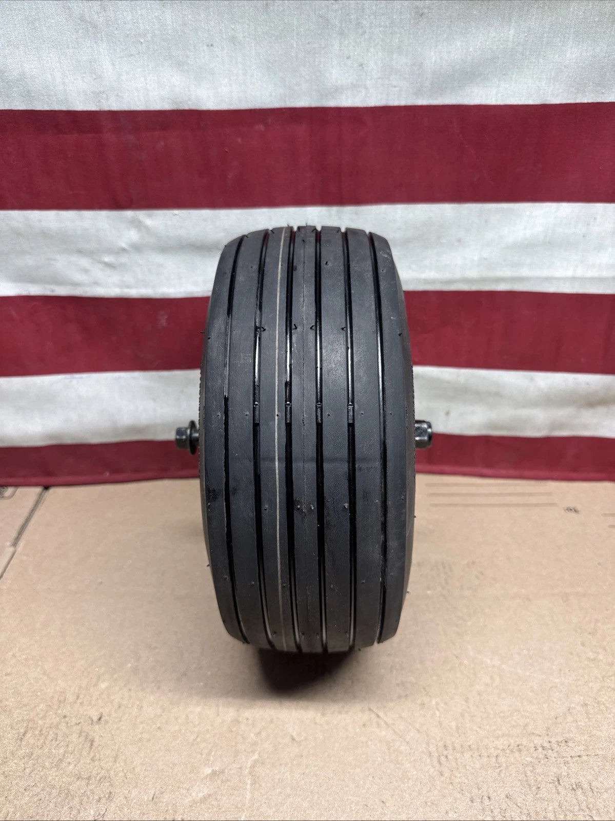 Front Wheel & Tire for Ryobi Z30Li 80v Zero Turn Mower
