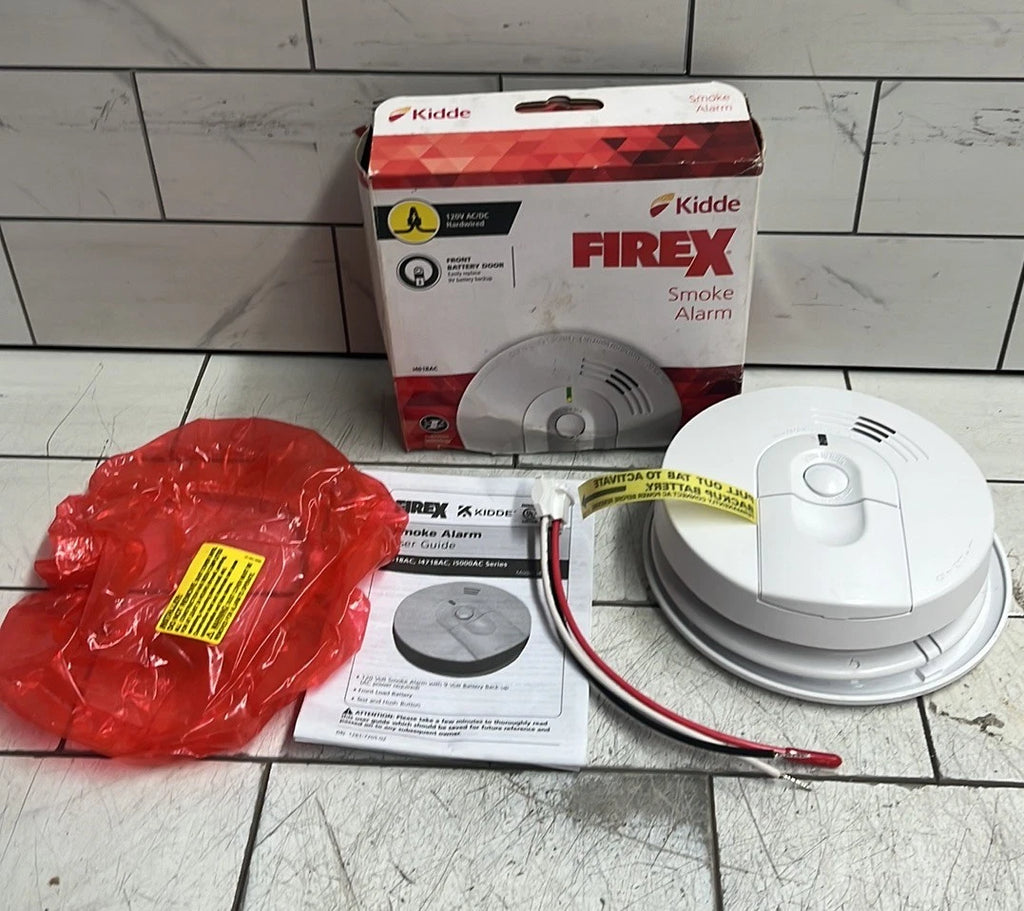 Kidde i4618AC Smoke Alarm 120V Hardwired 9V Battery Backup open box