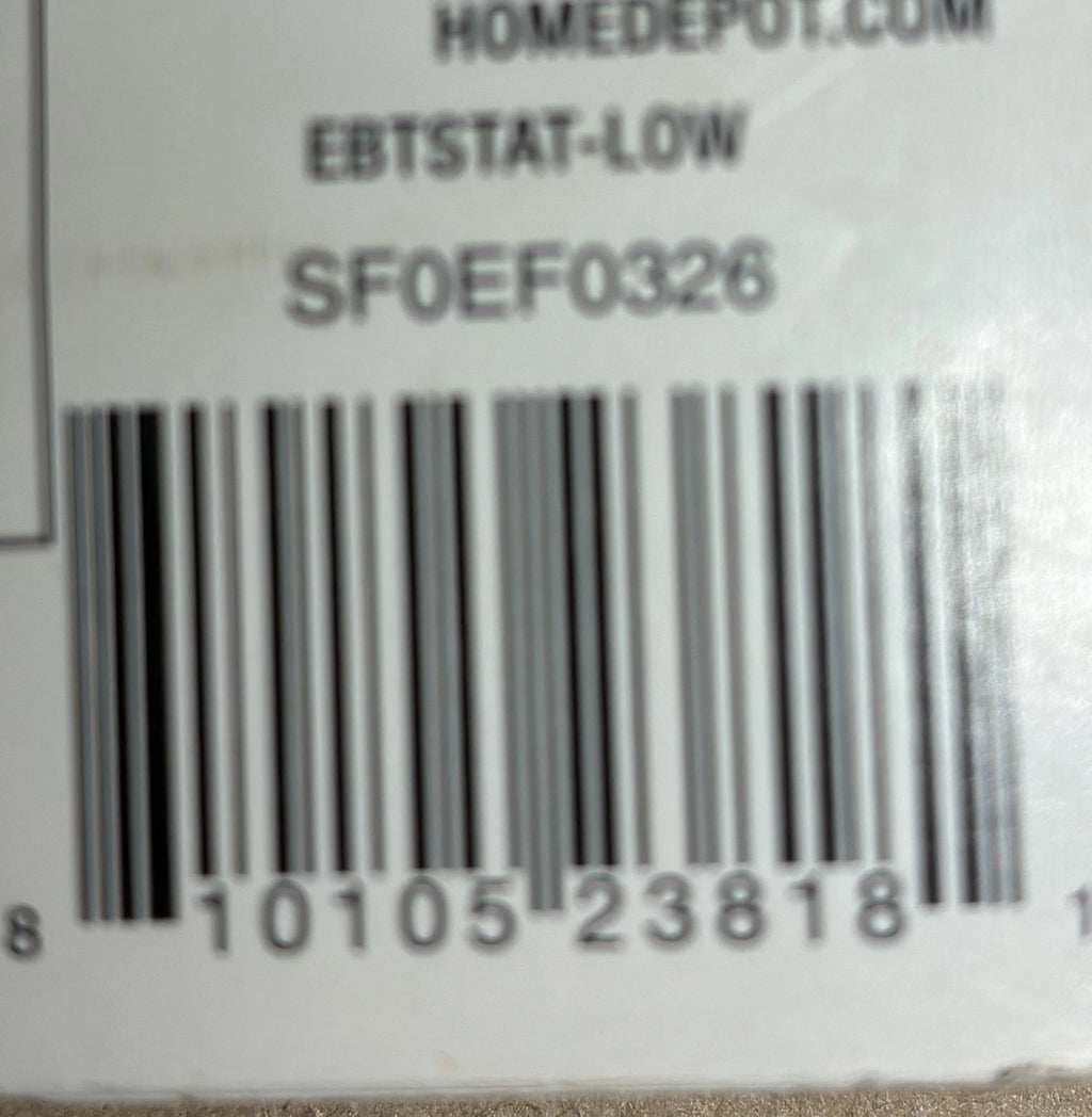 5PK Everbilt Water Heater Thermostat Single Pole Lower 240V 150F OPEN BOX
