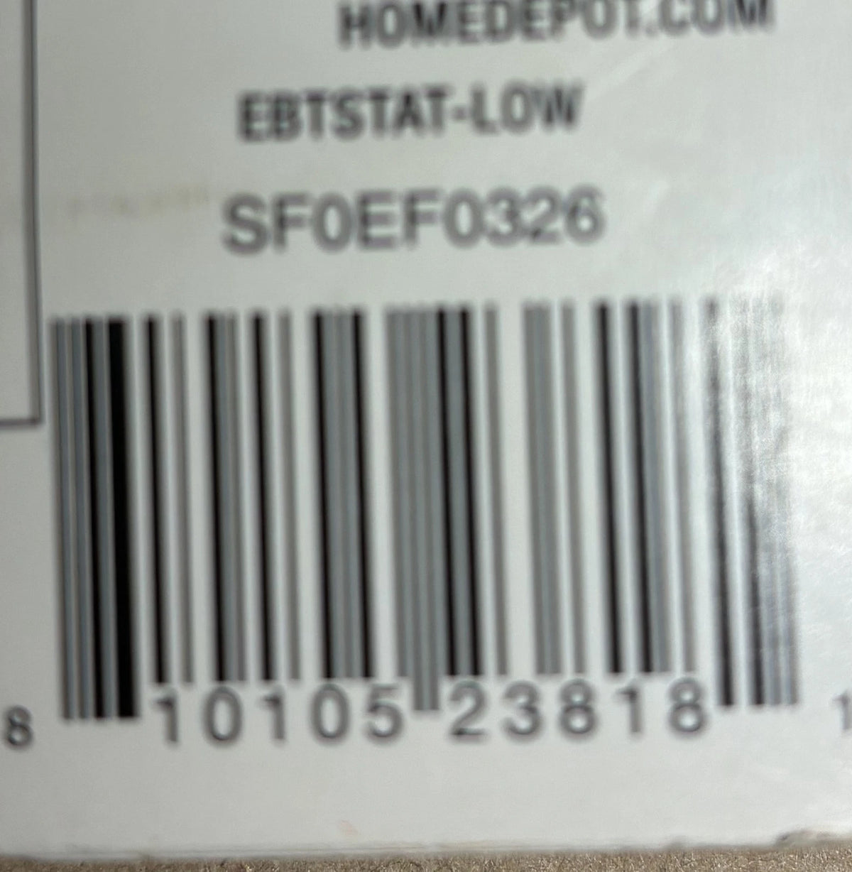 5PK Everbilt Water Heater Thermostat Single Pole Lower 240V 150F OPEN BOX