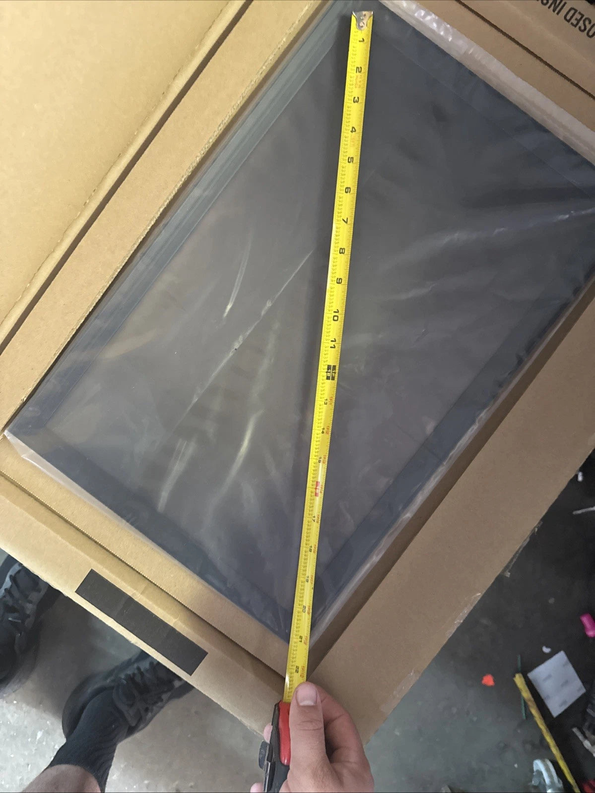 SKILCRAFT Privacy Shield W/ Frame For 20" Widescreen LCD Monitors or 20" CRT