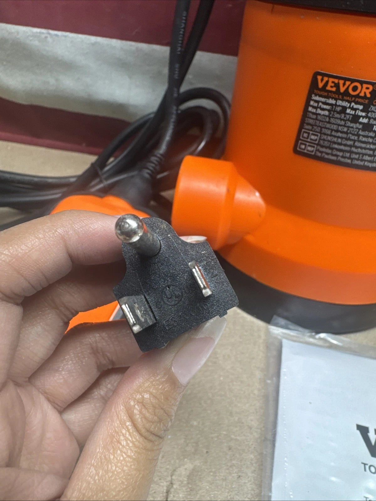 Submersible Utility Pump ZXQ1100-B.