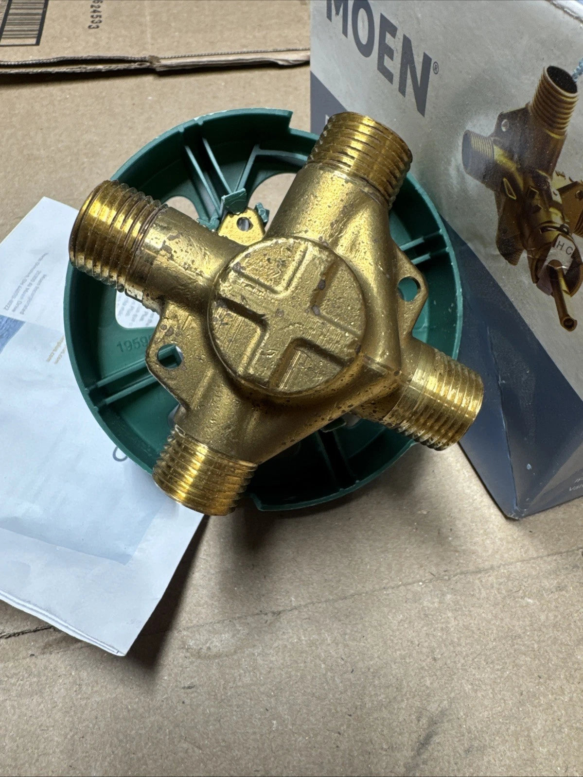Moen 82510 1/2 Inch Posi-Temp Pressure Balanced Rough-In Tub/shower Valve, OB