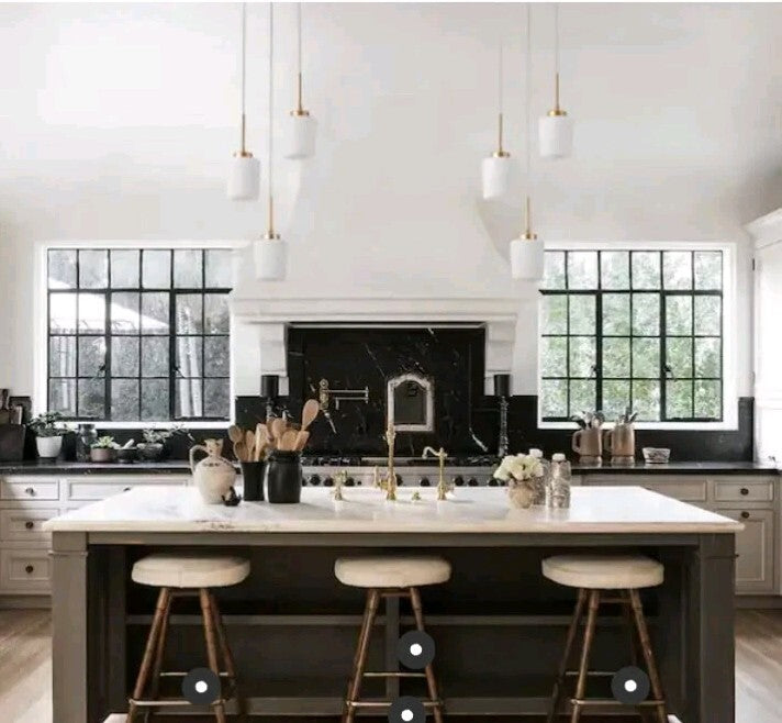 Aiwen 13" 3-Light Kitchen Island Pendant Farmhouse Ceiling Light Hanging Lamp OB