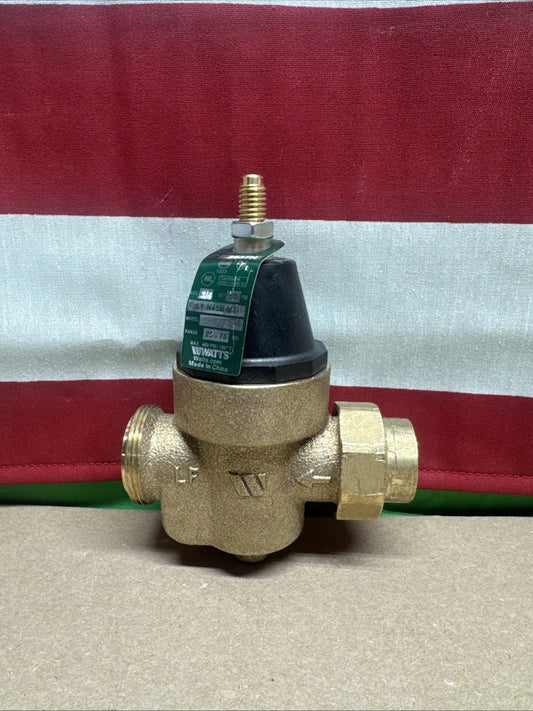 Watts 3/4 50psi Water Pressure Reducing Valve (LFN45BM1-U)