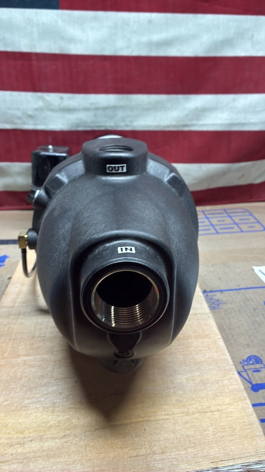Eco Flo EFSWJ10P 1 HP Plastic Cast Iron Shallow Well Jet Pump 12A 115/230V