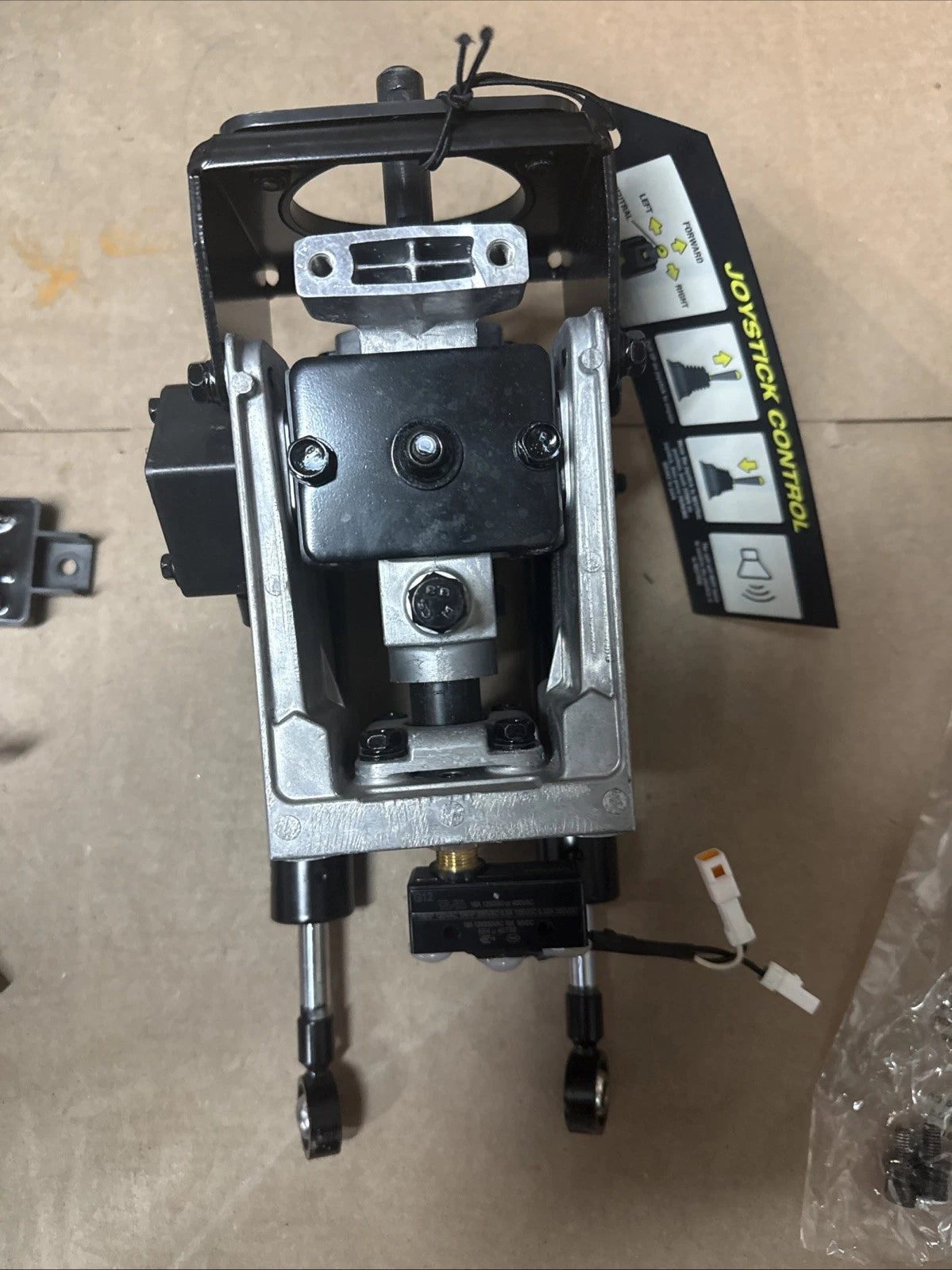 Joystick Assy w/ Sensors & Mixing Board . Ryobi Z42Li, Z54Li 80v Zero Turn Mower