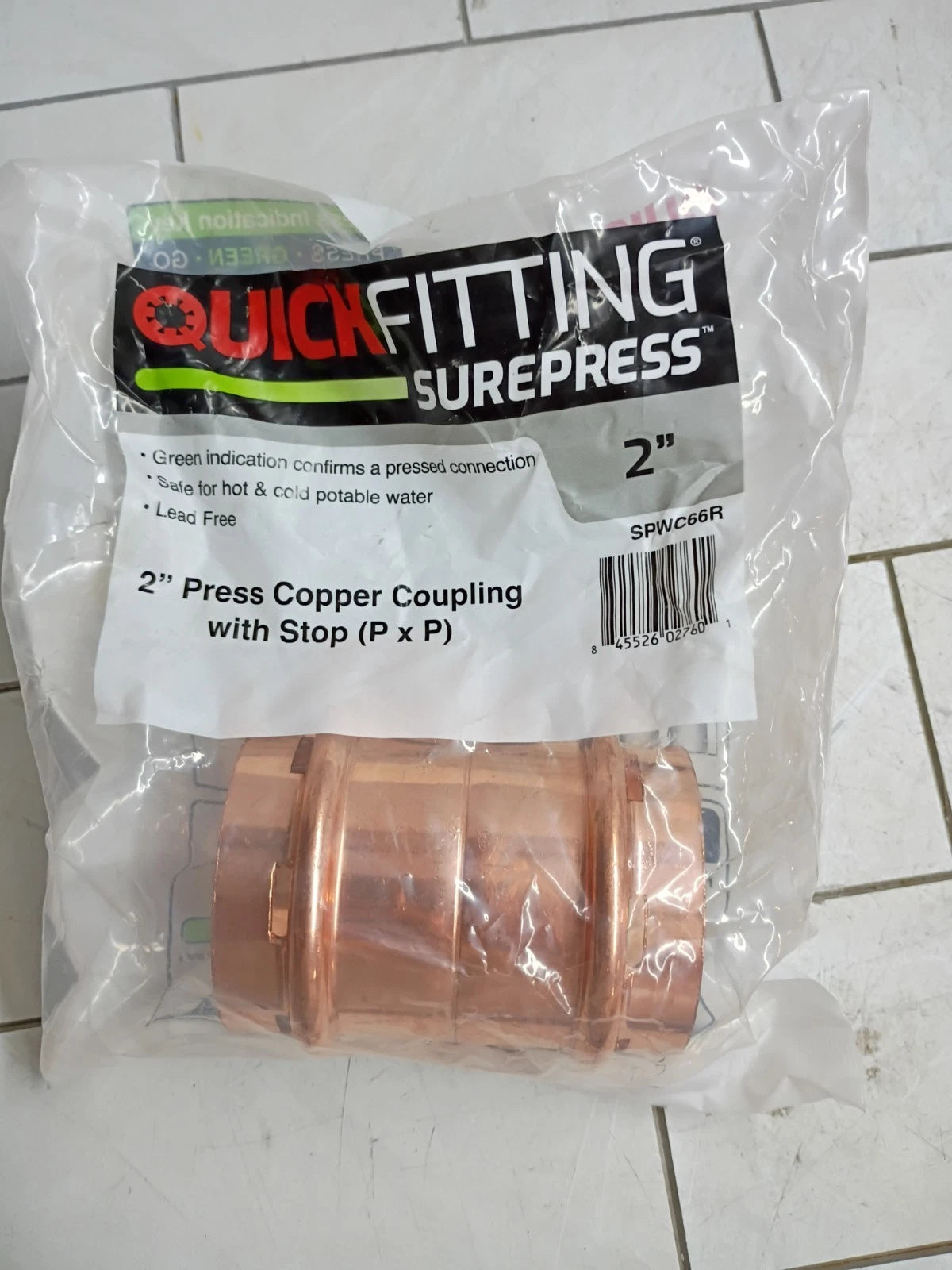 CPLNG W/STP CPR 2" Open Box