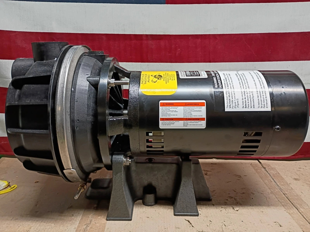 Everbilt HDLS15P Lawn Irrigation Pump Plastic 1-1/2HP FOR PARTS ONLY