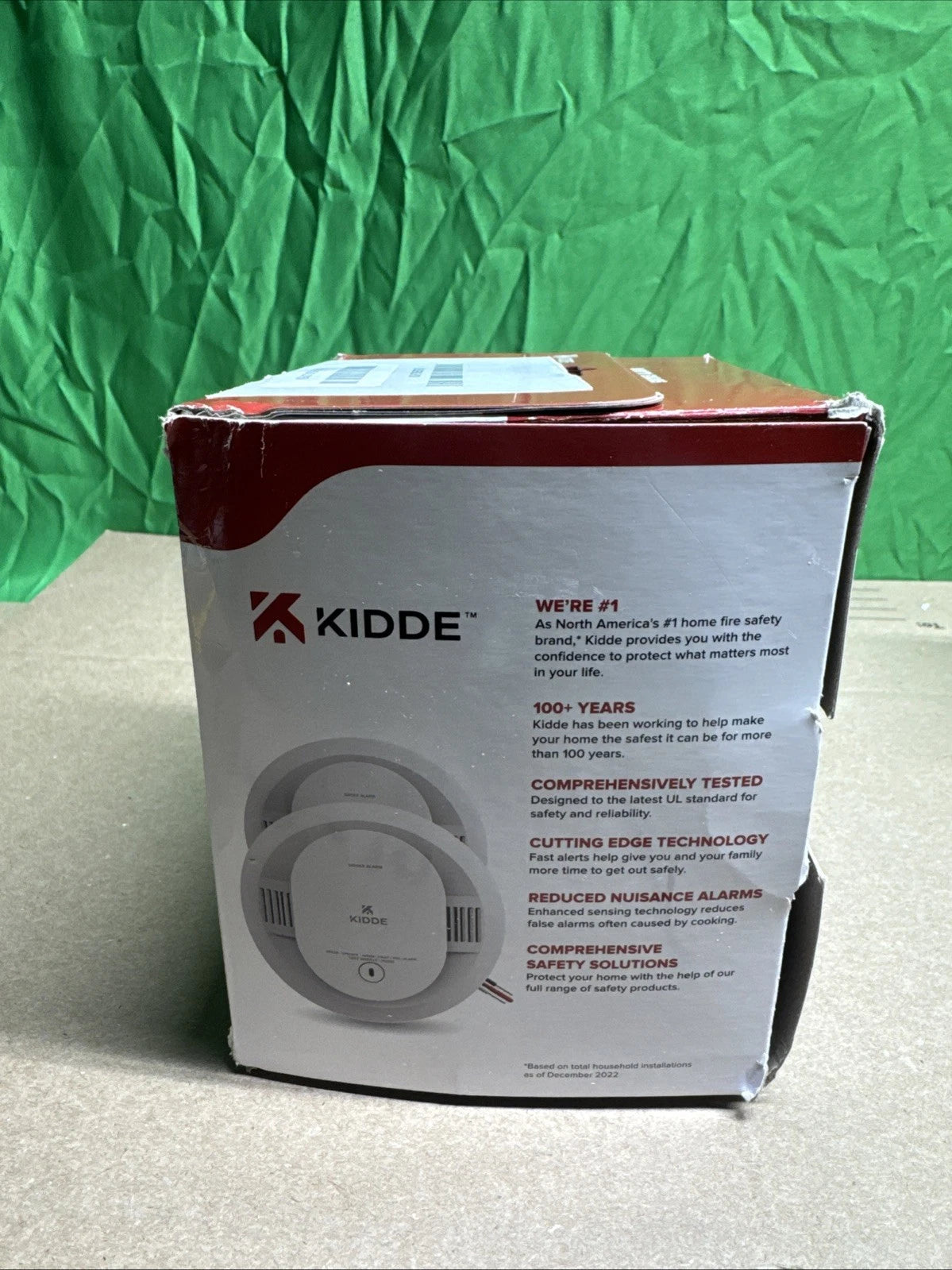 Kidde Hardwired Smoke Detector with Battery Backup & LED, 2-Pack (20SAR)