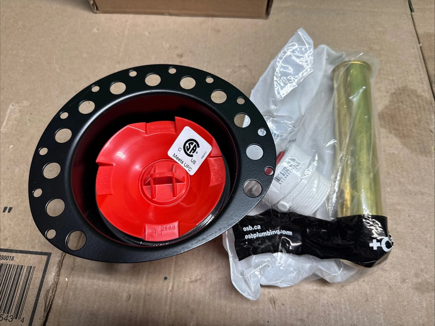 Drain Testable Rough-In for Freestanding Tubs PVC TD5135