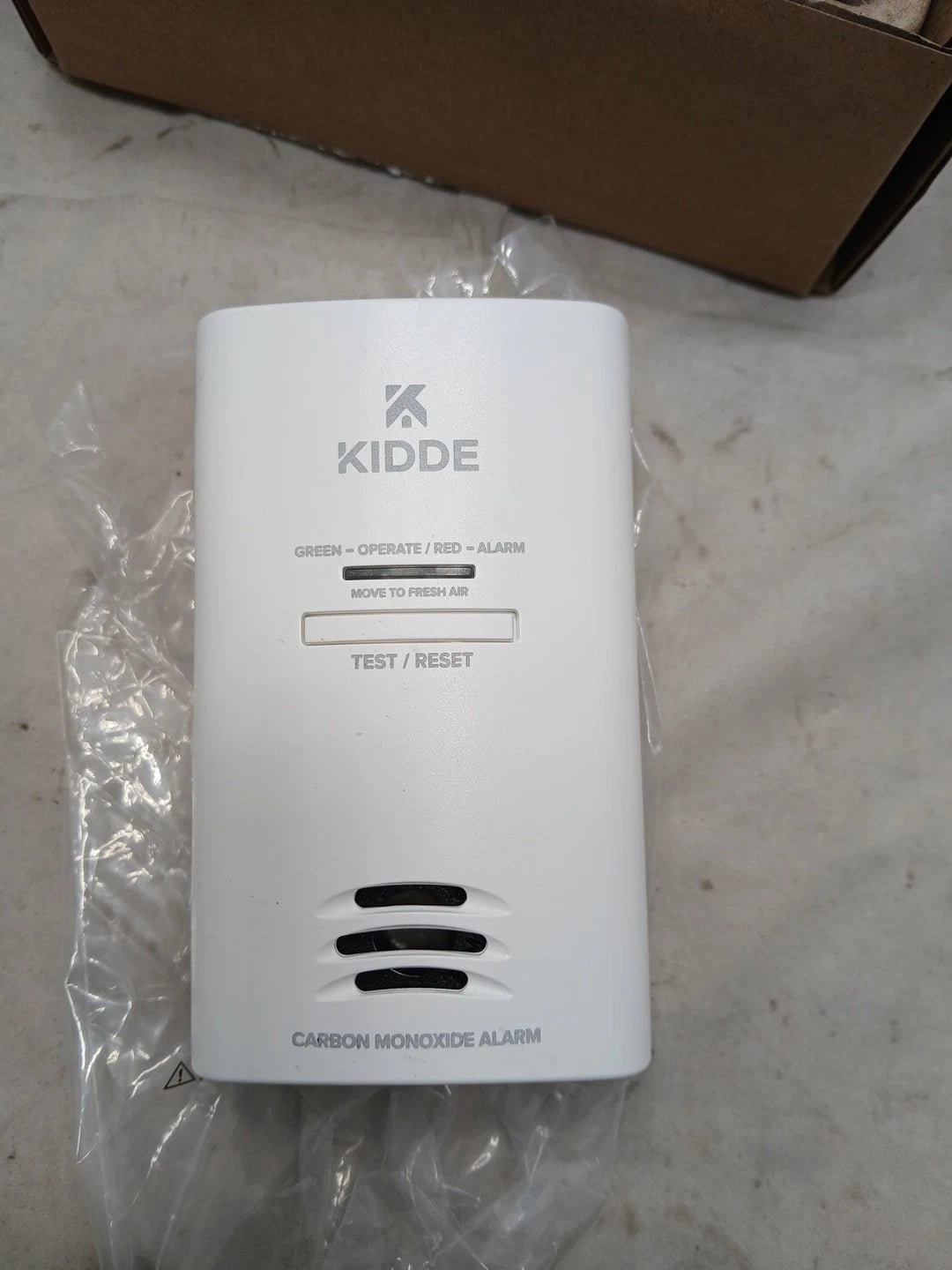 Kidde Carbon Monoxide Detector, Plug in Wall with AA Battery Backup KN-COB_DP OB