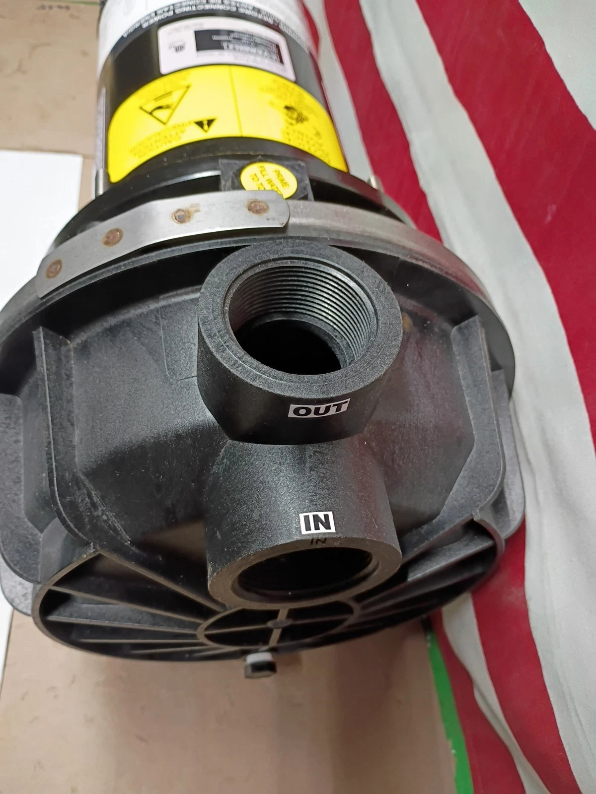 Everbilt HDLS15P Lawn Irrigation Pump Plastic 1-1/2HP 52-GPM, OPEN BOX