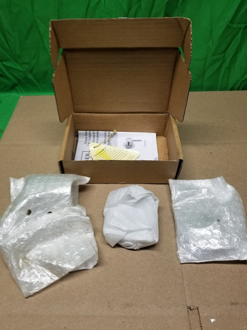 Parma® Single Handle Volume Control Valve Trim in Brushed Nickel New Open Box