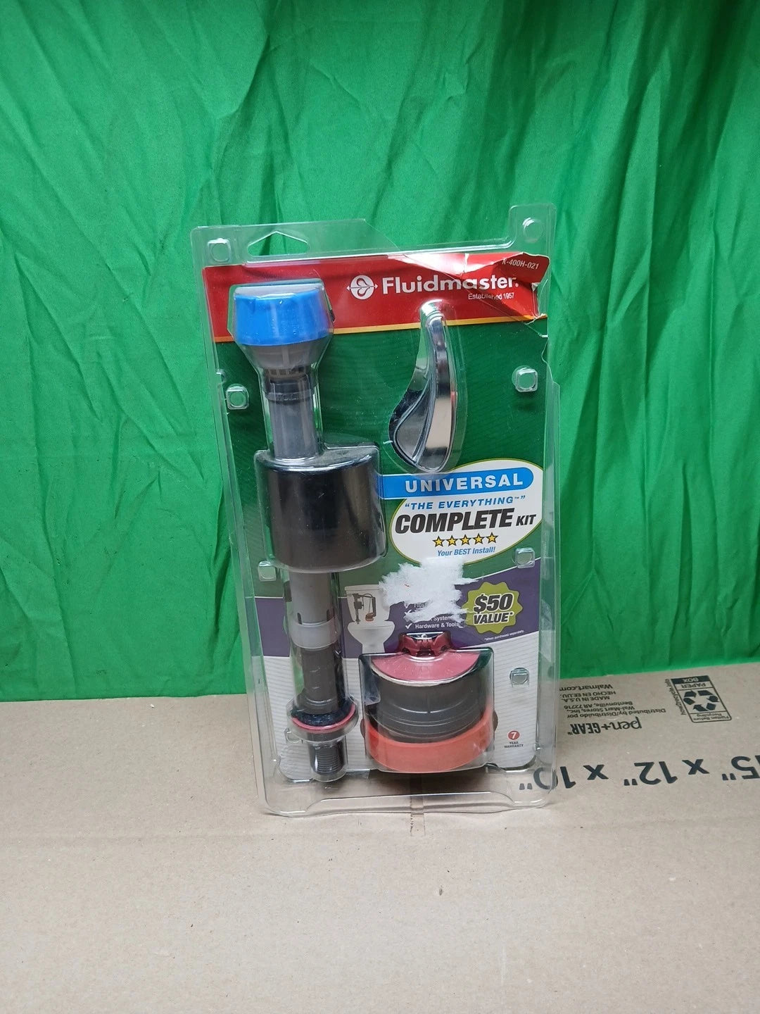 Fluidmaster Universal Complete Toilet Kit #K-400H-021.