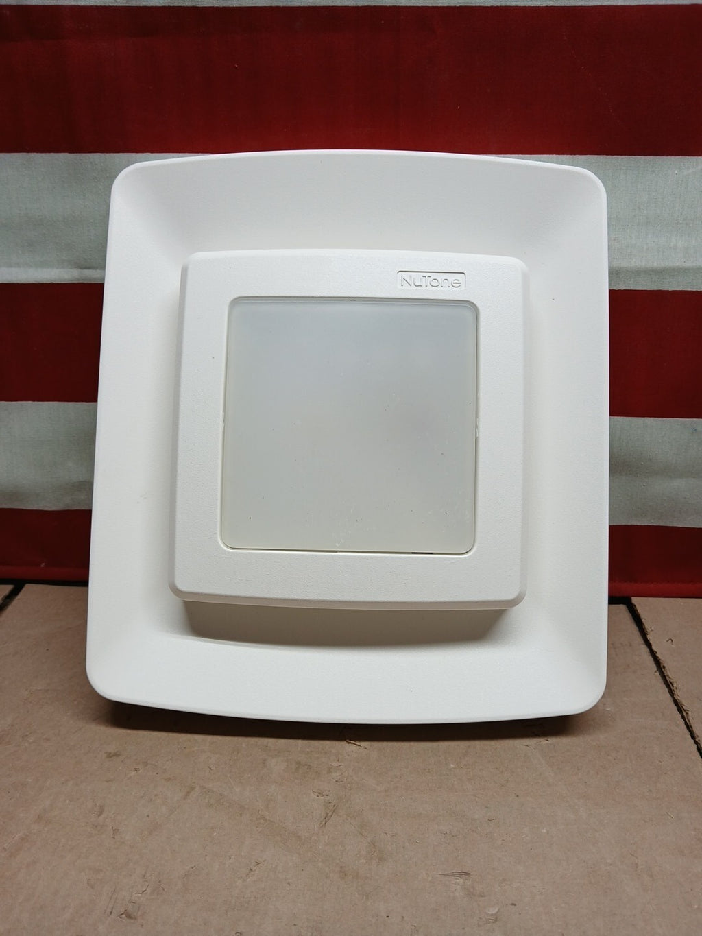 Broan NuTone Bathroom Fan Replacement Cover with Light FG500N in White