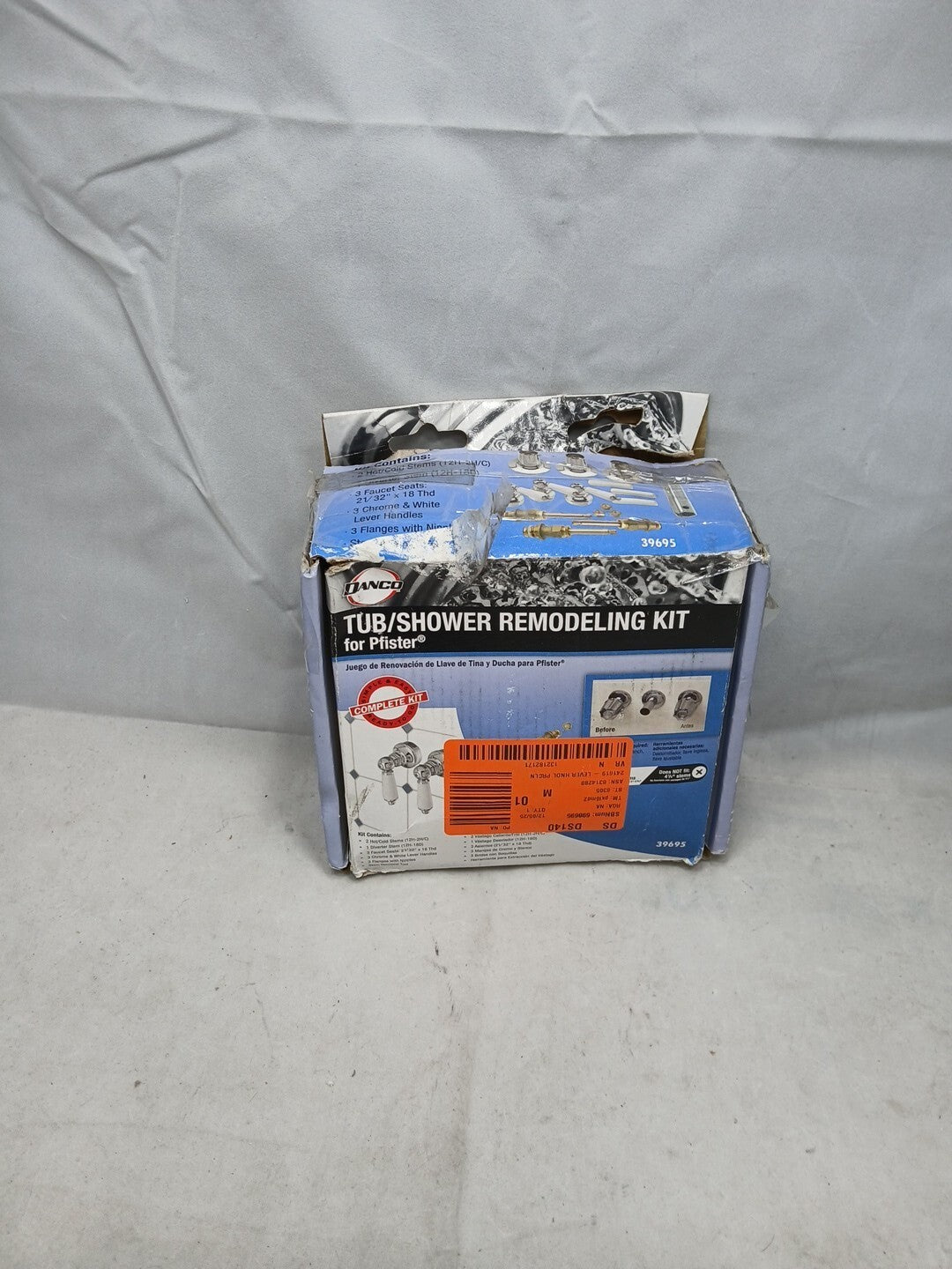 Danco Tub/Shower Remodeling Kit for Pfister - Porcelain Lever 39695