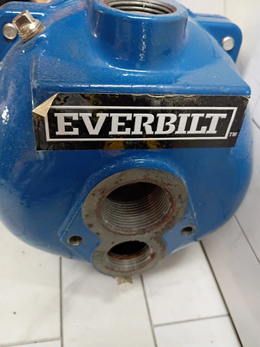 Everbilt 1 HP Professional Convertible Jet Pump. Read Description, Used