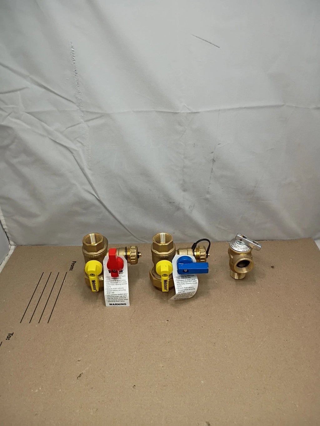 Webstone 42443 3/4 in. EXP Ultra-Compact Tankless Water Heater Service Valve OB