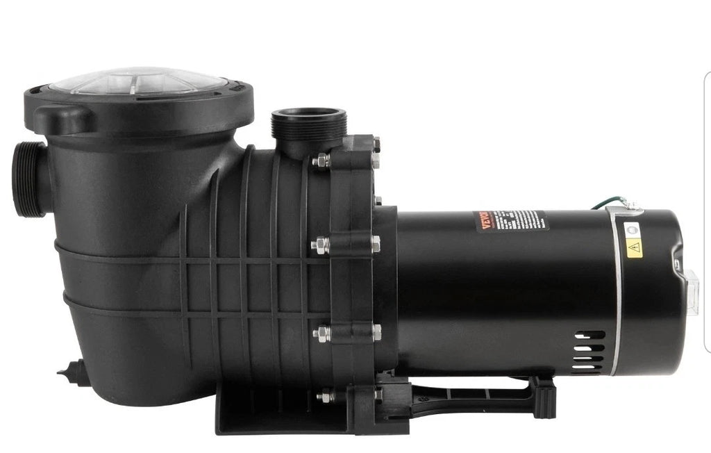 VEVOR Above Ground Swimming Pool Pump Single Speed 1 HP 80 GPM 110V / 240V