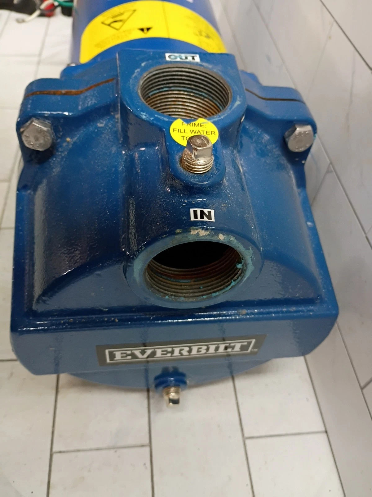 Everbilt Professional Irrigation Pump Cast Iron 2 HP Dual Voltage, HDLS20 PARTS