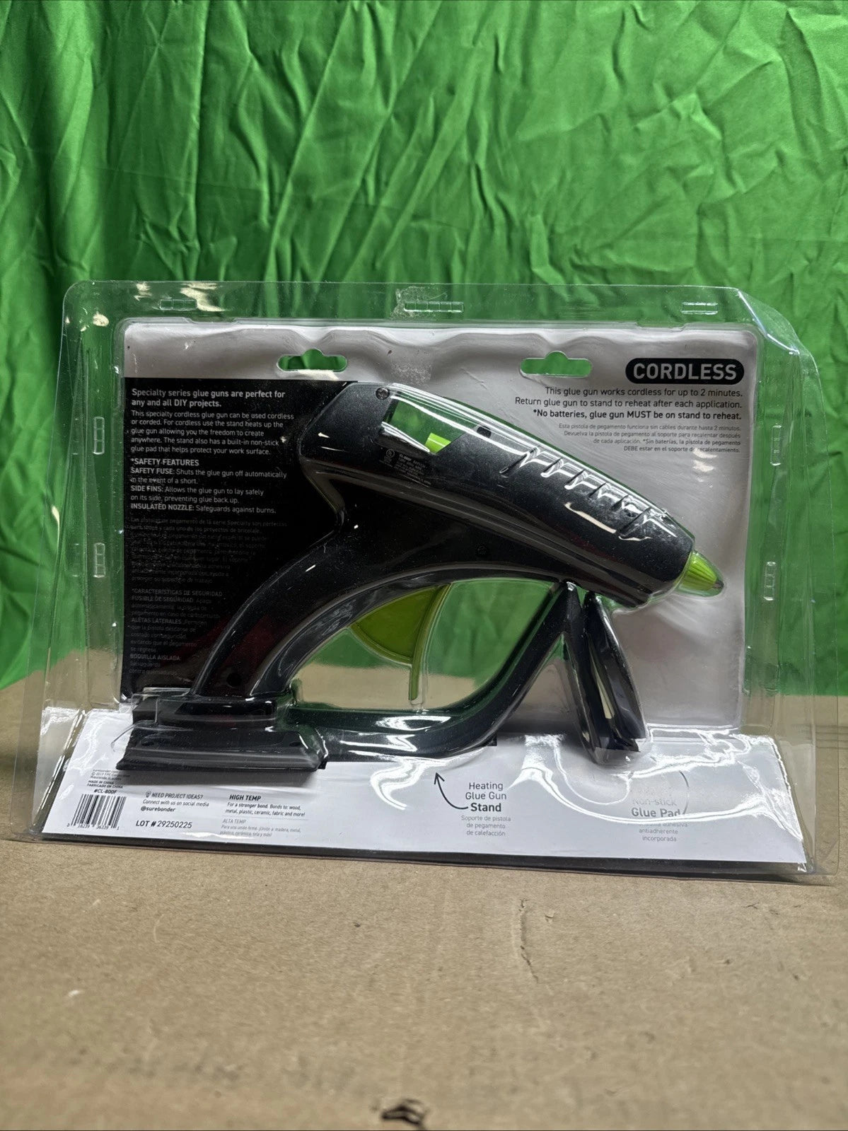 Surebonder CL-800F Hot Glue Gun, 60W, Bonds Metal, Wood, Ceramic, Leather