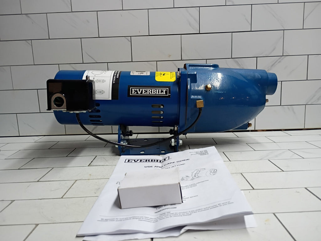 Everbilt HDSWJ7 3/4 HP Cast Iron Shallow Well Jet Pump *For Parts *