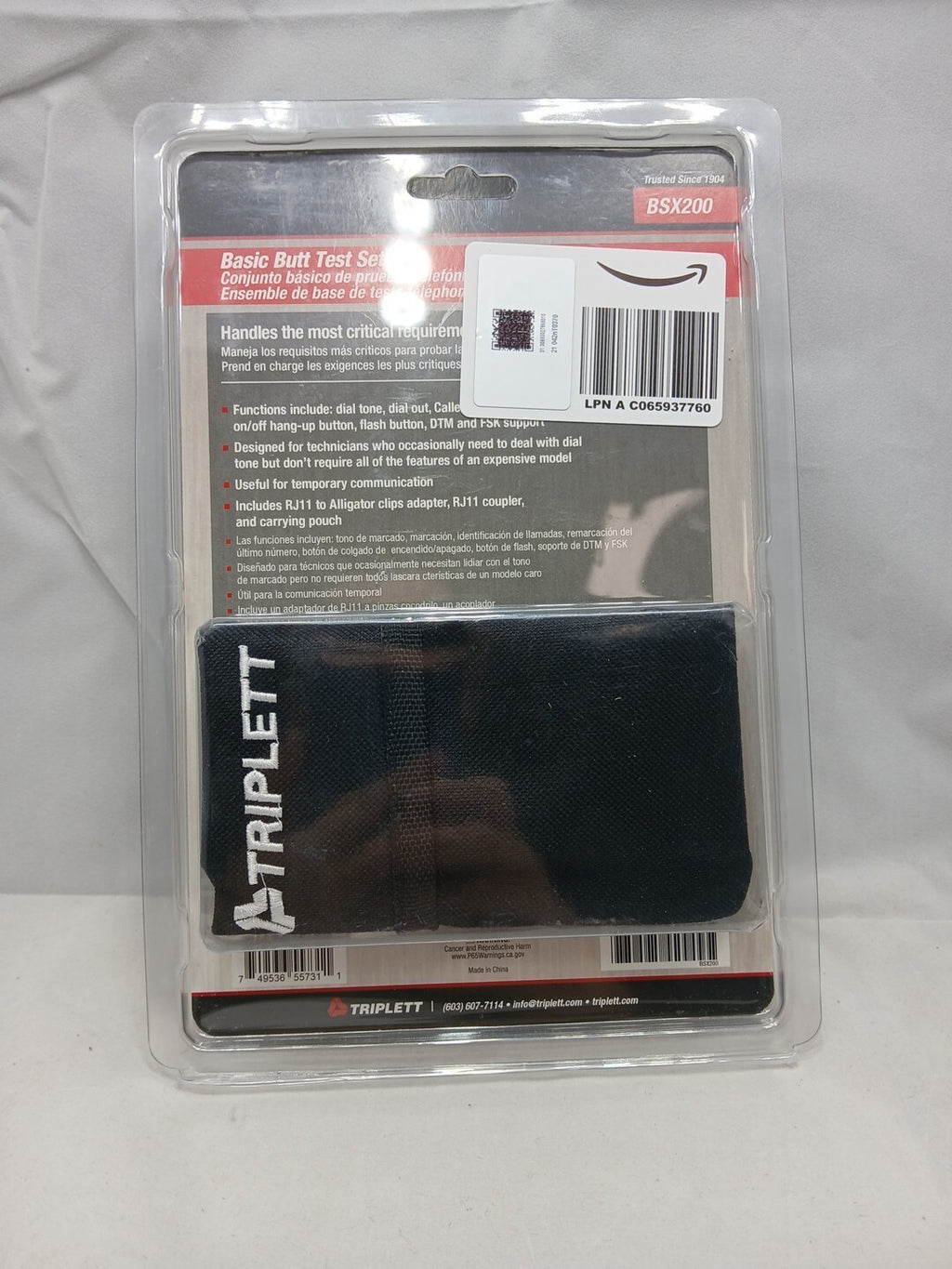 BSX200 Byte Brothers Basic Telephone Test Set / Butt Set RJ11 Adapter