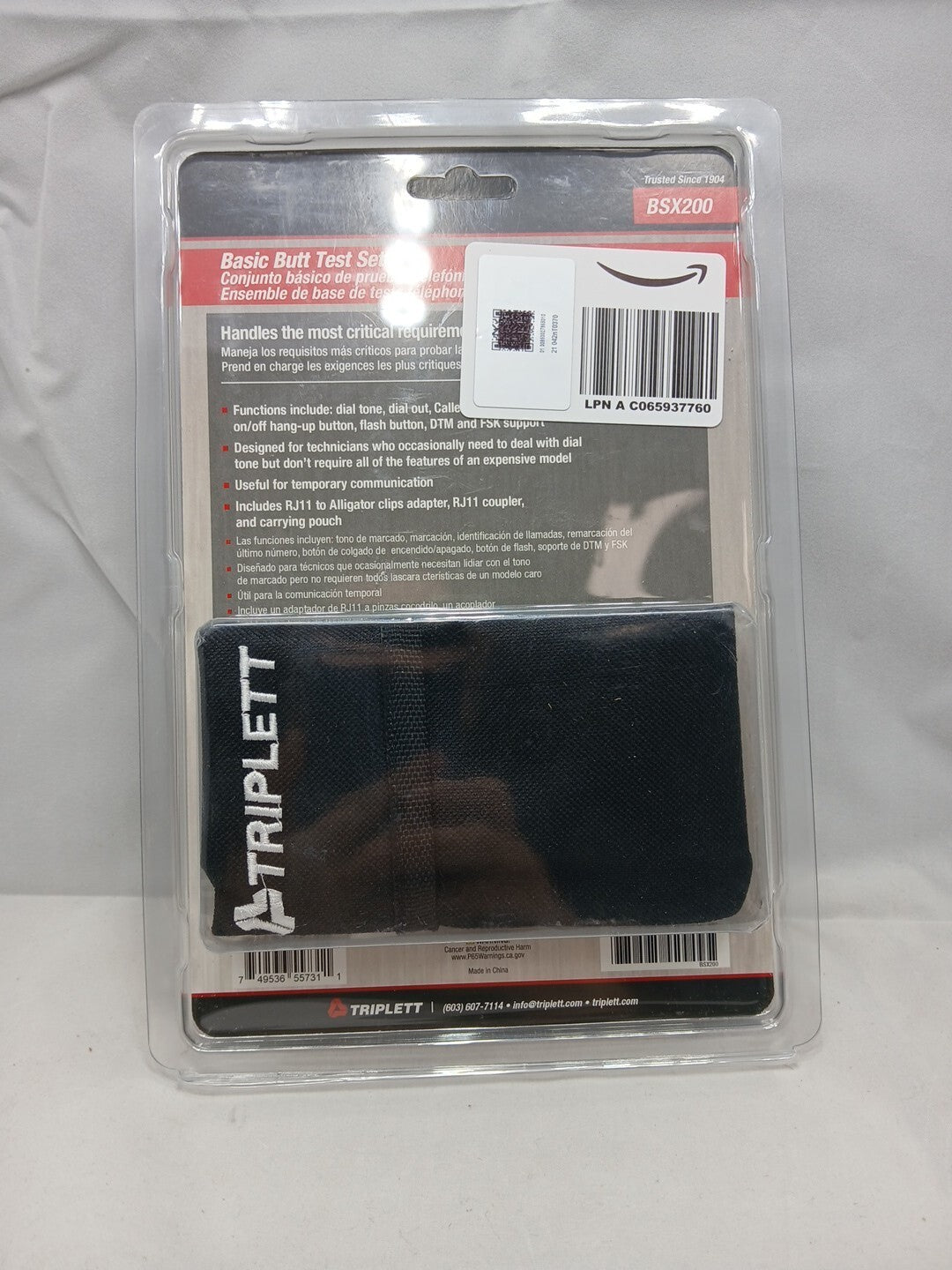BSX200 Byte Brothers Basic Telephone Test Set / Butt Set RJ11 Adapter