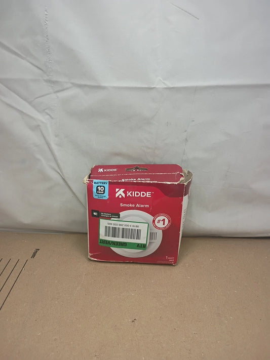 Kidde 20SD10 Smoke Alarm 10-Year Battery Photoelectric Detector White