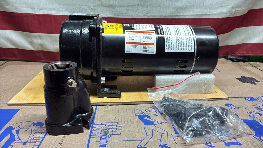 ECO FLO EFCWJ7 3/4 HP 115/230V Convertible Deep Well Jet Pump Open Box