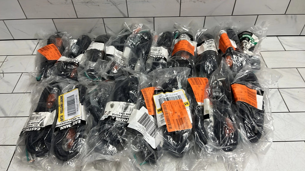 (LOT OF 18) Eastman 69011HD Universal Dishwasher Power Cord Plug 5ft 4in