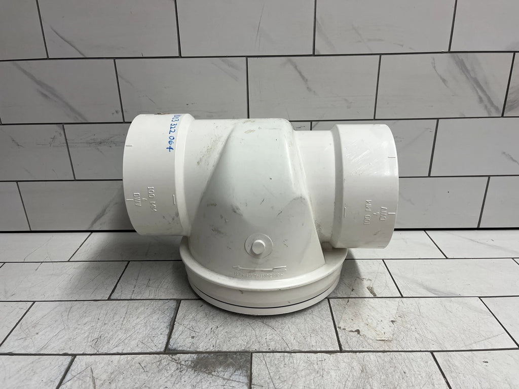 Oatey 4 In. PVC Backwater Valve, Sewage Backflow Preventer waste water backstop