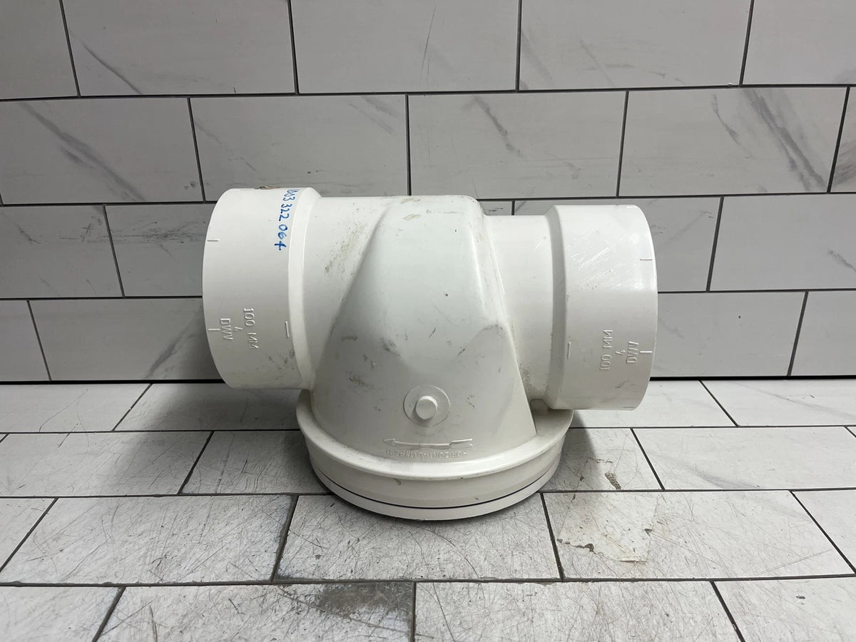 Oatey 4 In. PVC Backwater Valve, Sewage Backflow Preventer waste water backstop