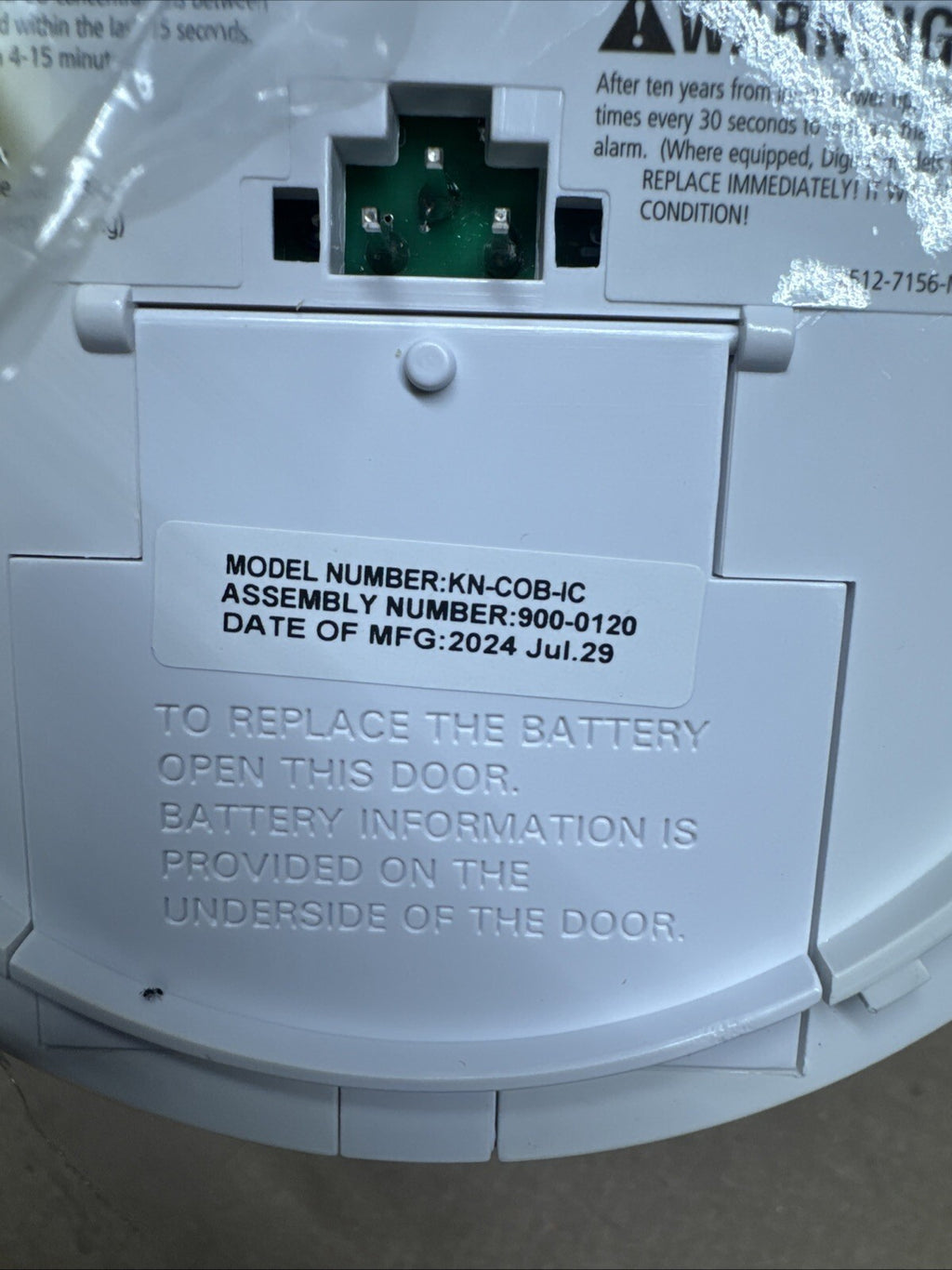 2 Pack Kidde Firex Hardwired Carbon Monoxide Detector w/LED, 9V Backup Battery