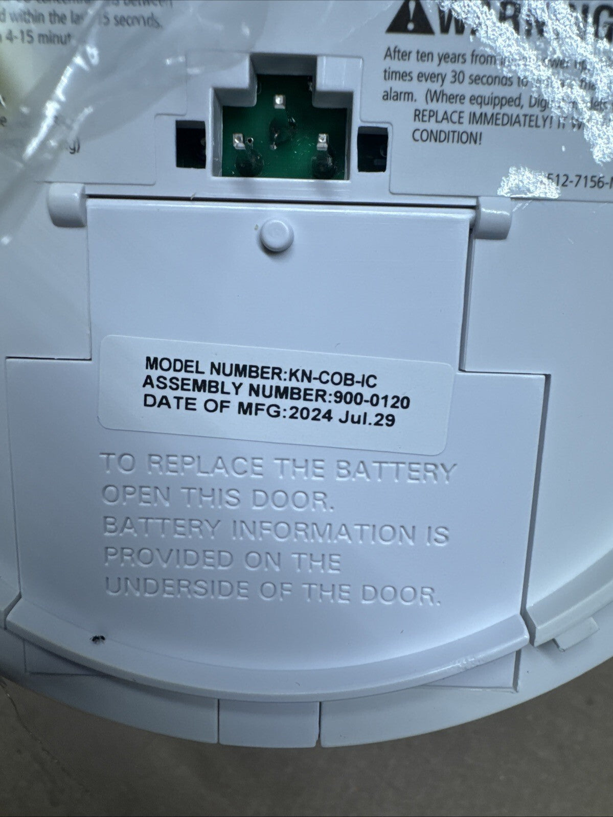2 Pack Kidde Firex Hardwired Carbon Monoxide Detector w/LED, 9V Backup Battery