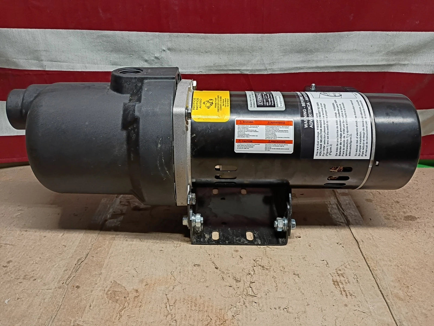Everbilt Shallow Well Jet Pump Plastic 3/4HP HDSWJ7P ***PARTS ONLY***