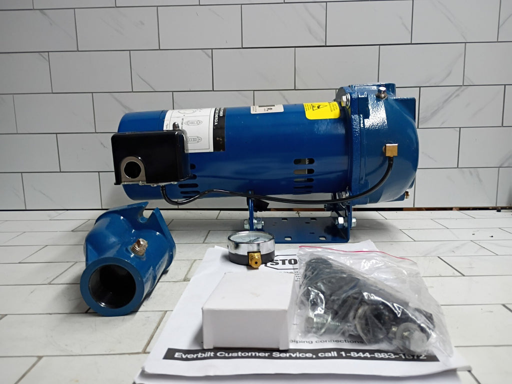 Everbilt HDCWJ10 1 HP Professional Convertible Jet Pump FOR PARTS READ