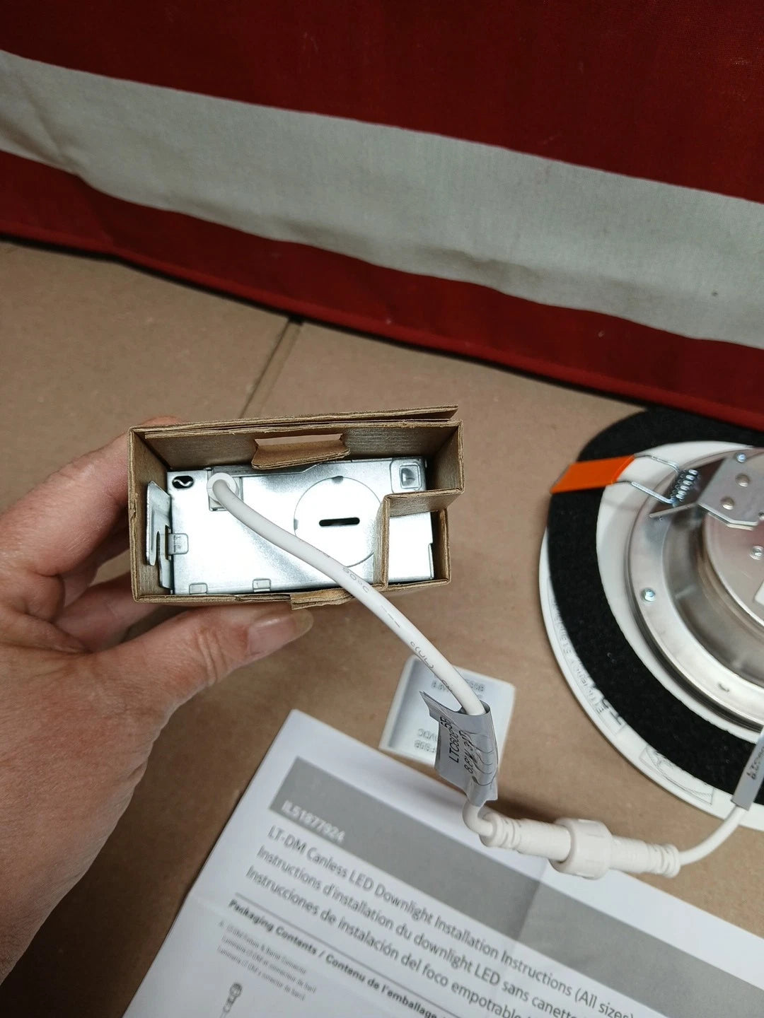 HALO LT 6-Inch Canless Indoor/Outdoor LED Downlight with Selectable Color