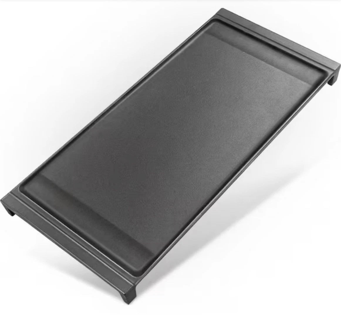 Gas Stove Cast Iron Griddle Pan Nonstick Flat Plate for GE Center Burner Cooktop