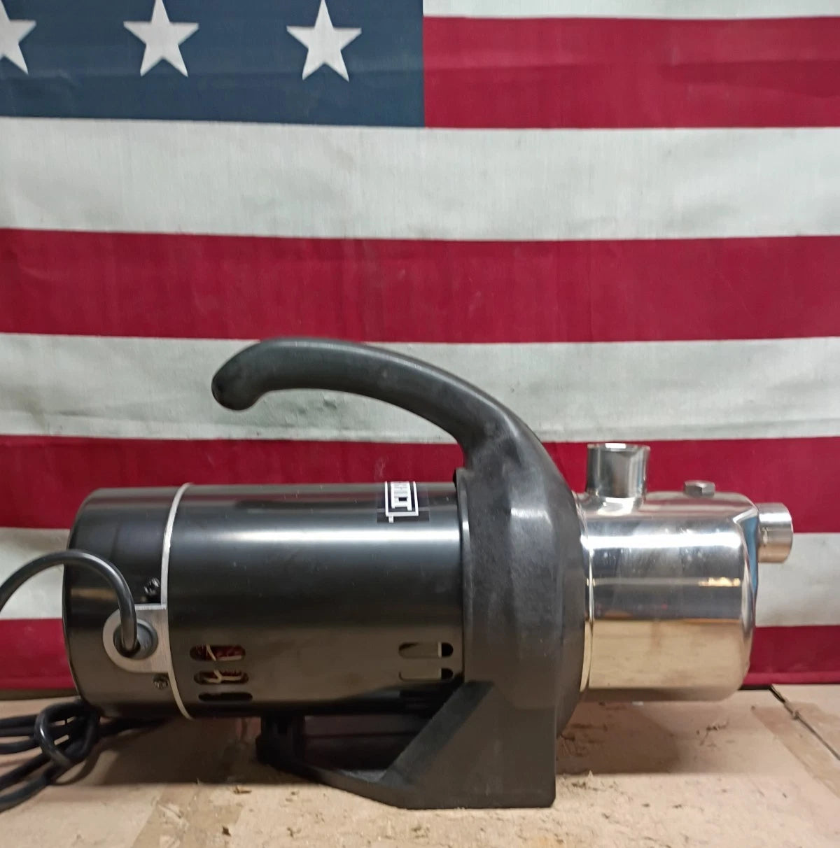 EVERBILT HD60SS 1 HP Stainless Steel Portable Lawn Irrigation Pump Open Box