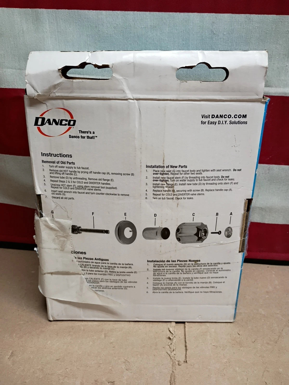 Danco 39617 Tub/Shower Remodeling Kit for Gerber - CHROME
