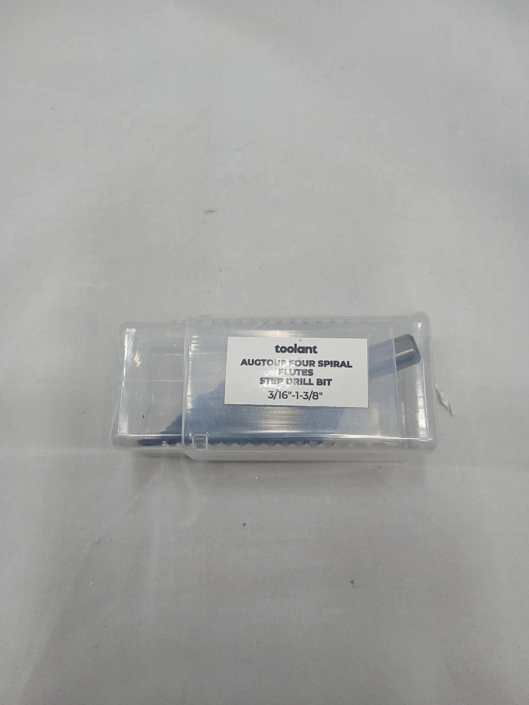 toolant Four Spiral Flute Cobalt Step Drill BitPro, 3/16 - 1-3/8 NEW IN BOX