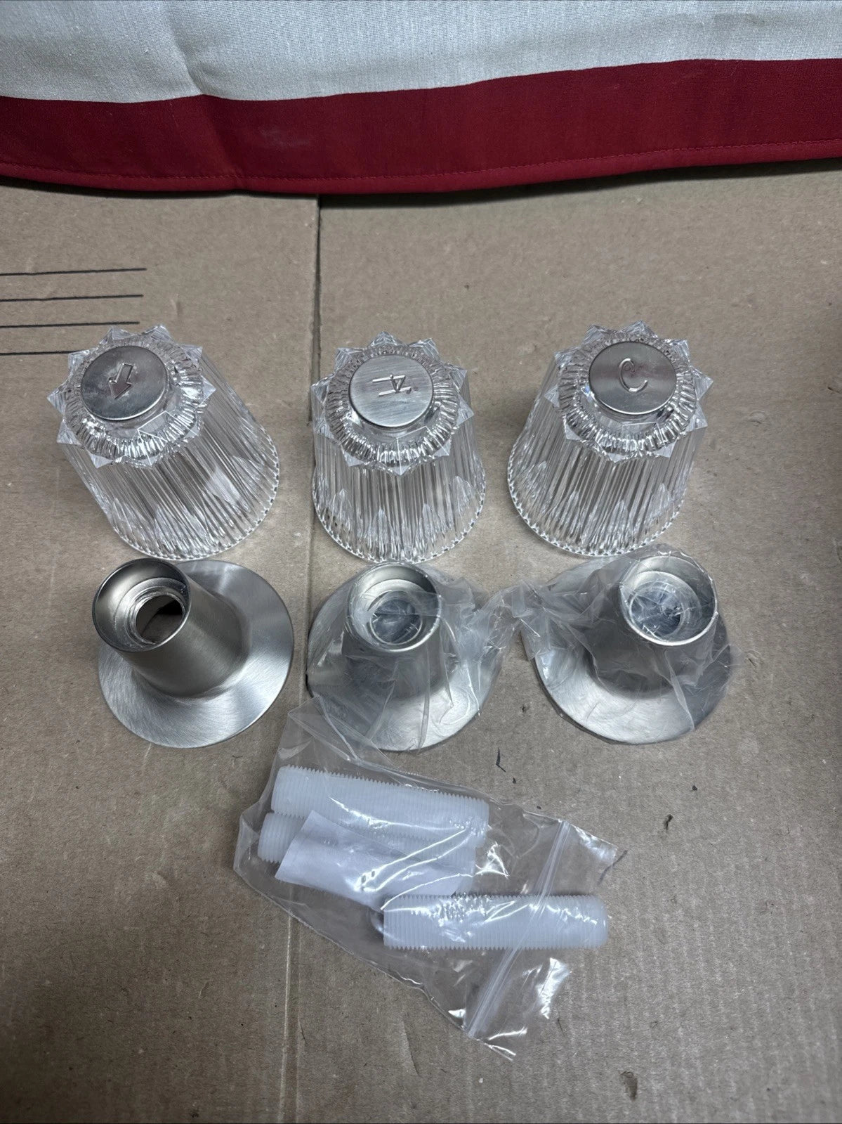 Danco 81430 Pfister Windsor Tub / Shower Trim Kit, Brushed Nickel NEW OPEN BOX
