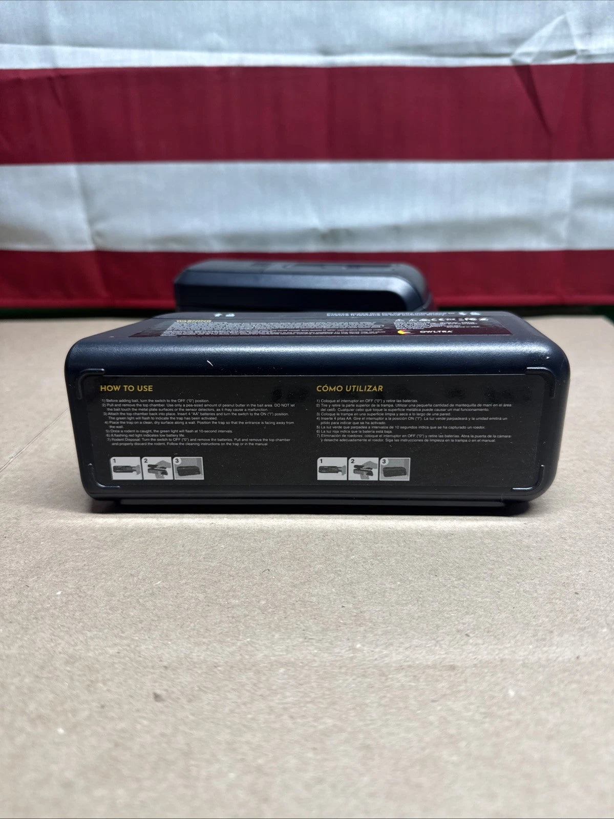 OWLTRA OW-2 Indoor Electric Mouse Trap 2PCS Instant Kill Rodent Zapper Pet Safe.